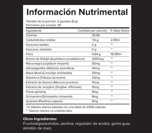 Revira™ Gold Gomitas de Shilajit Puro del Himalaya